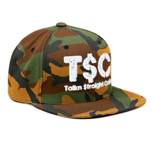 T$C Grinding Gang Camo Snapback Women and Men - Picture 6 of 6